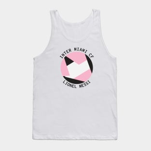 Lionel Messi Miami Soccer Ball Tank Top